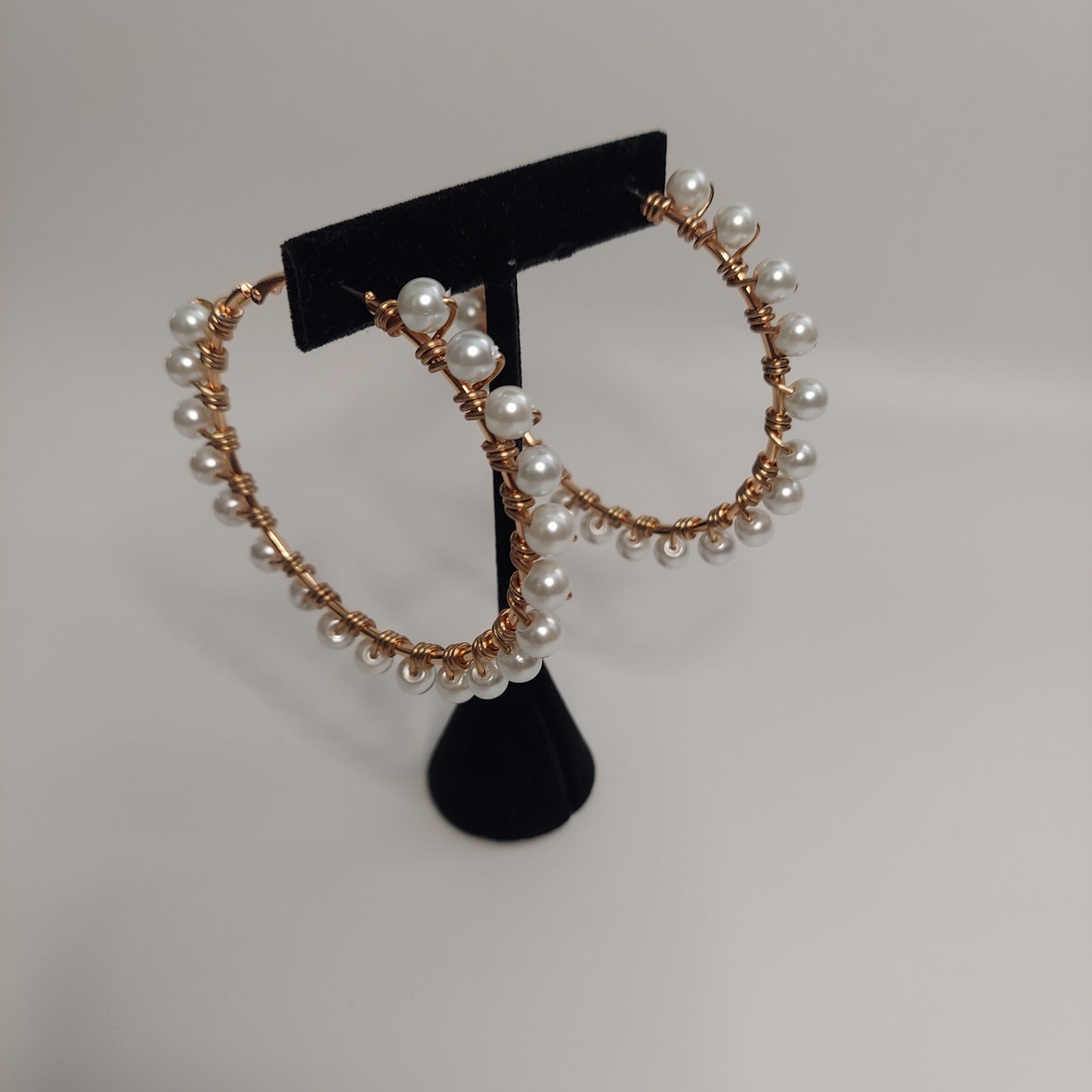 Pearl Hoops