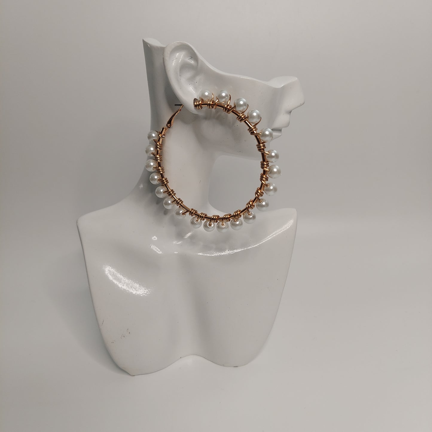 Pearl Hoops