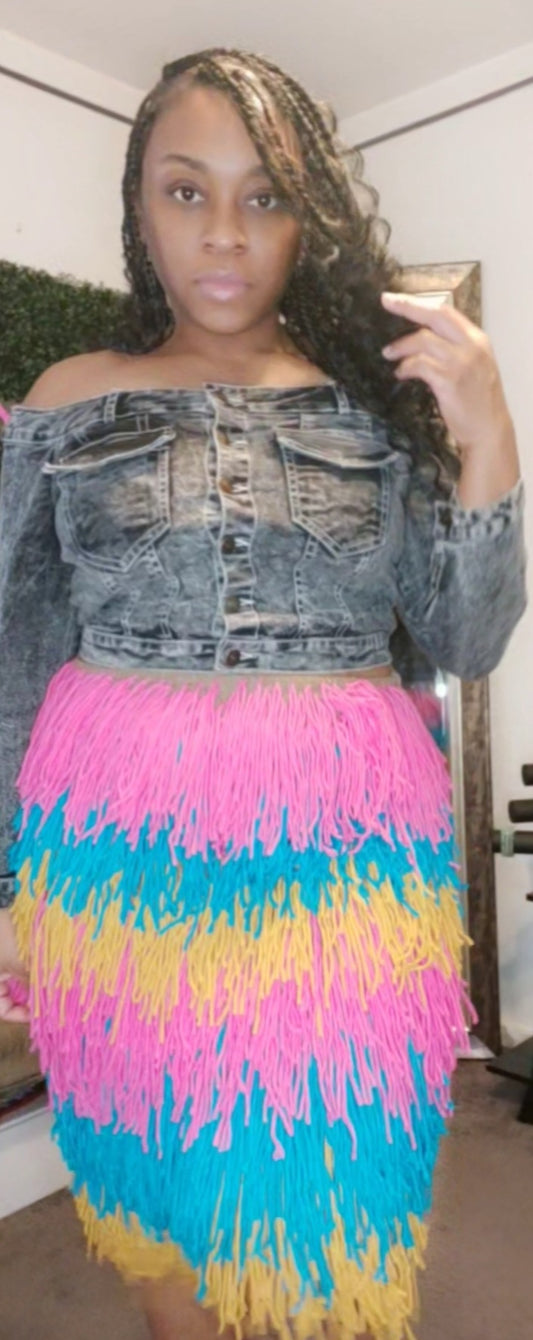 Fringe Skirt