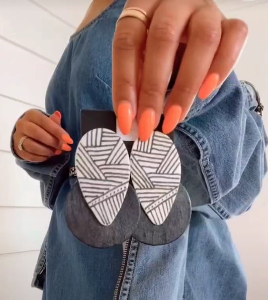 Earrings "Ms.Tribal"