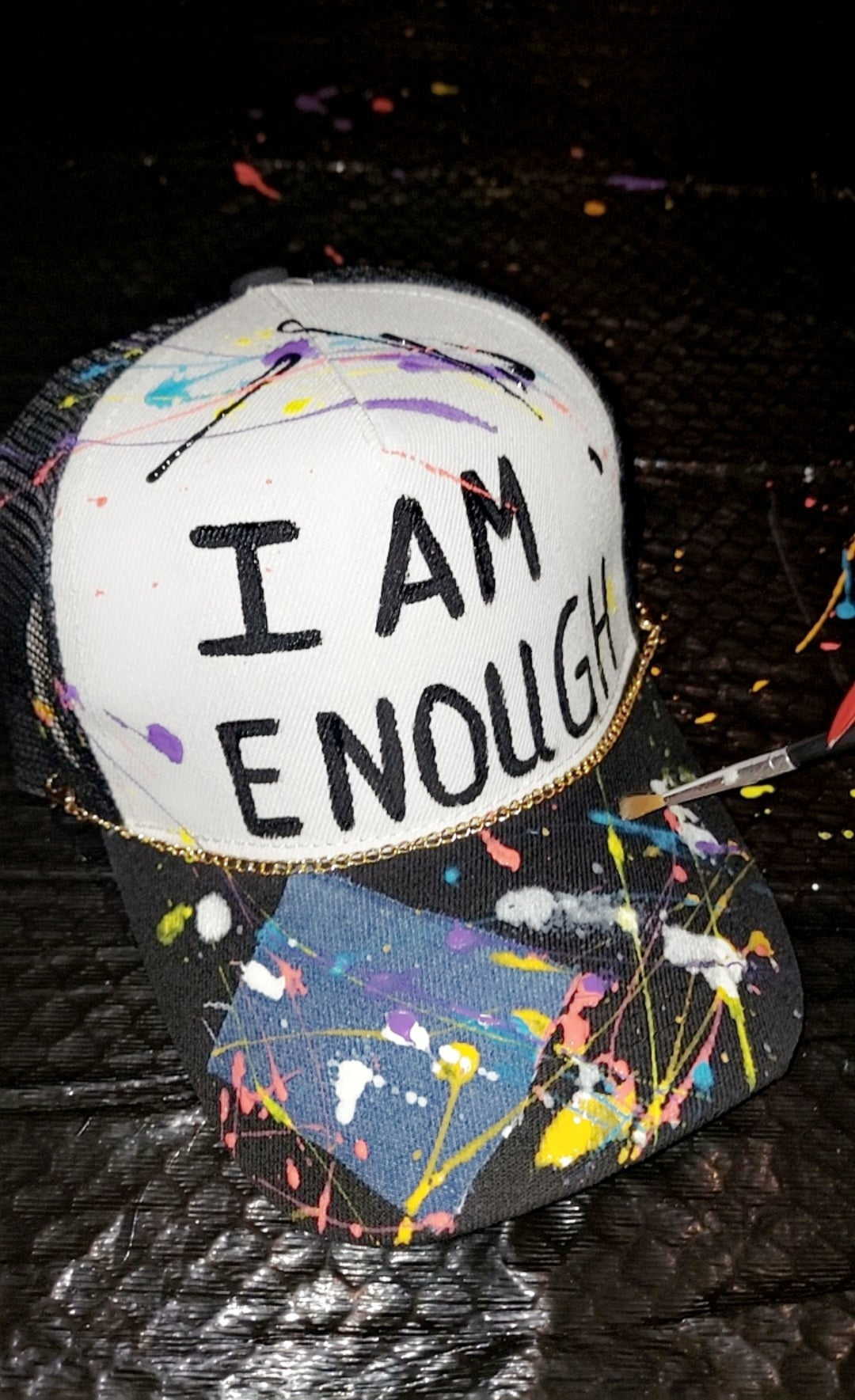 I Am Enough Cap