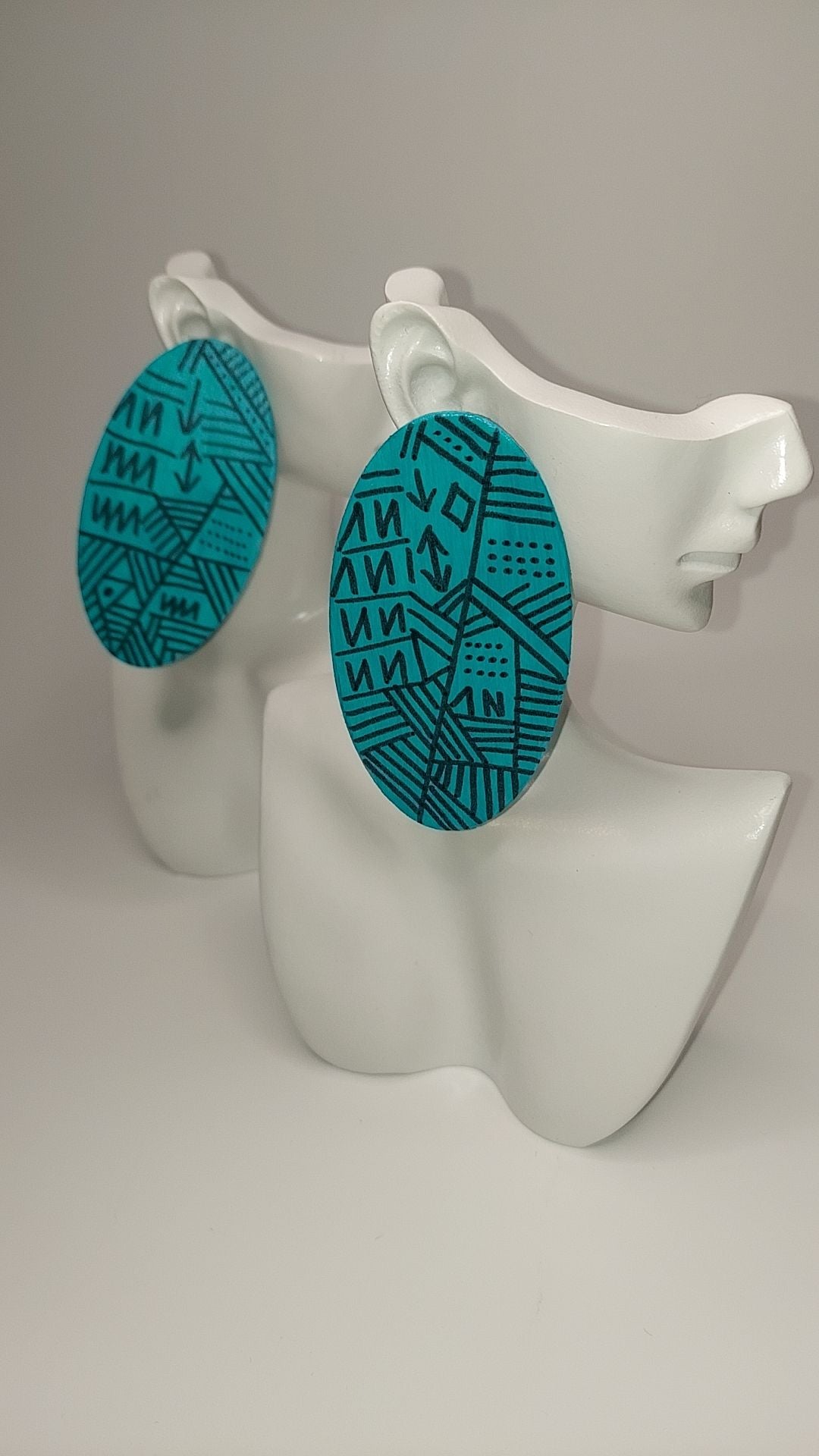 Earrings "Ms. Tribal"