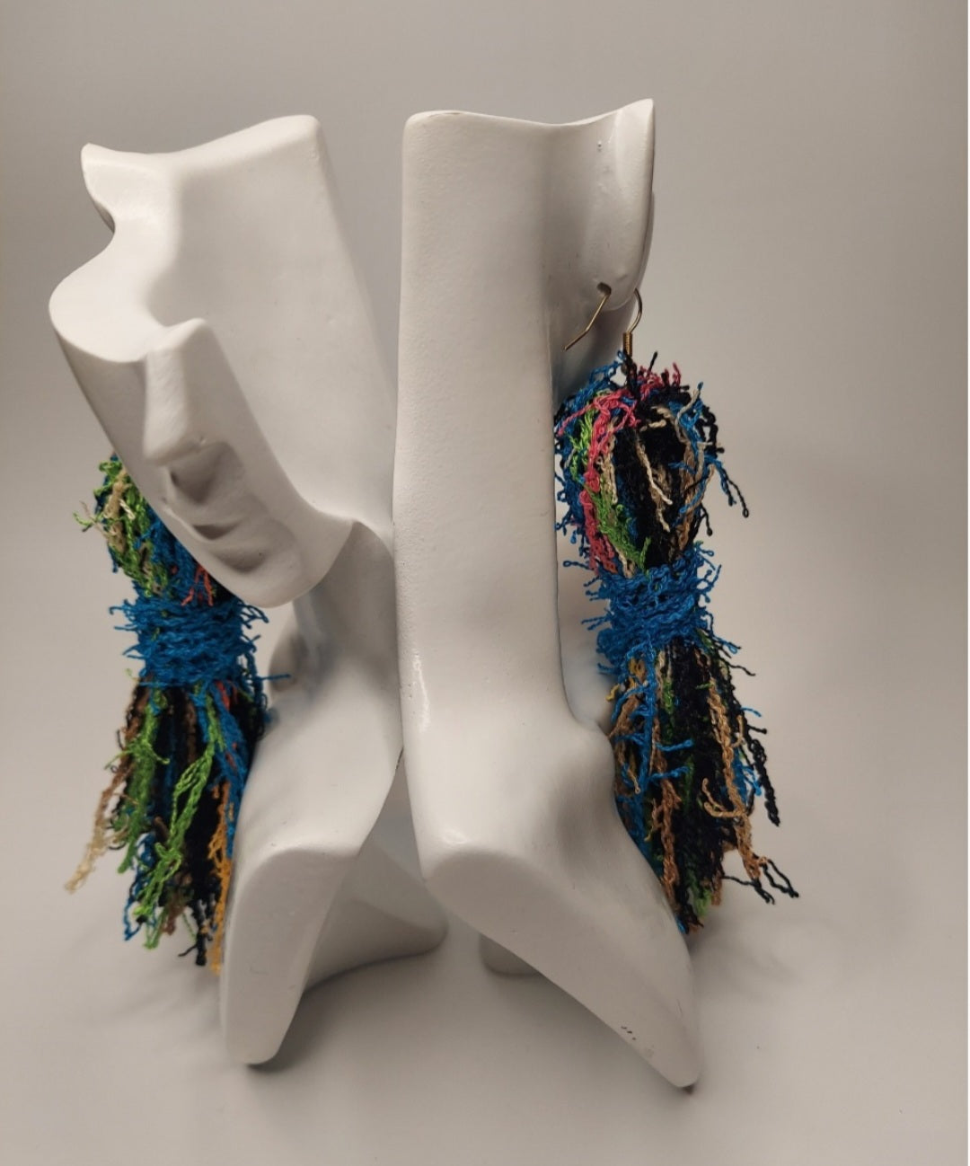 Tassel Earrings "Ms. Junk"