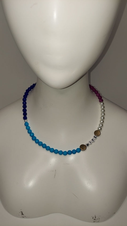 Wife Beaded Necklace