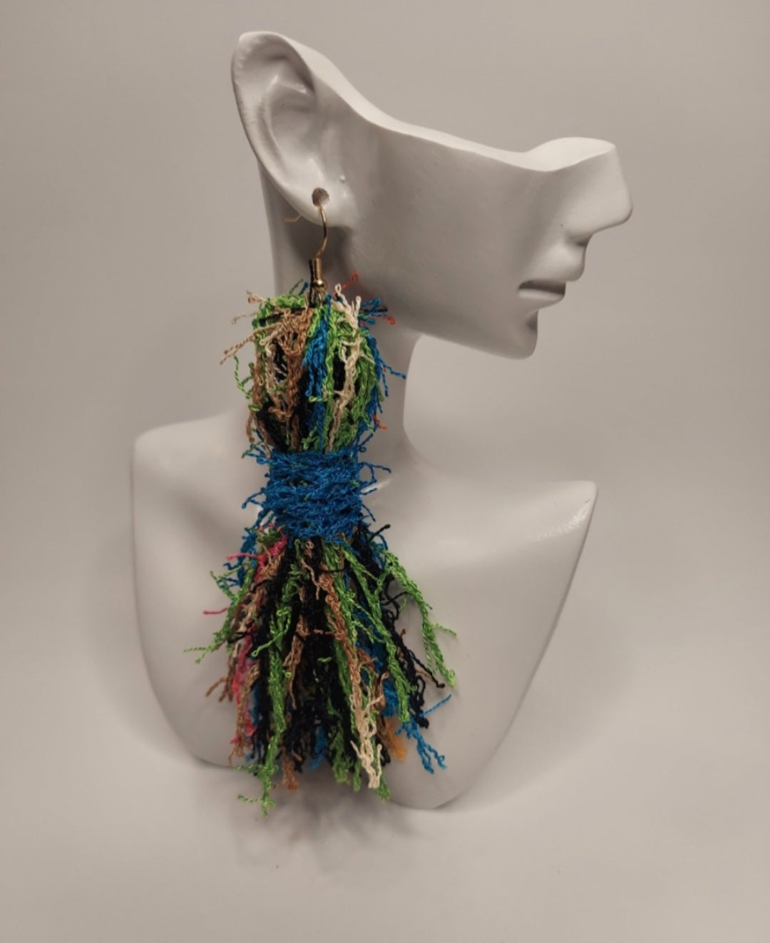 Tassel Earrings "Ms. Junk"